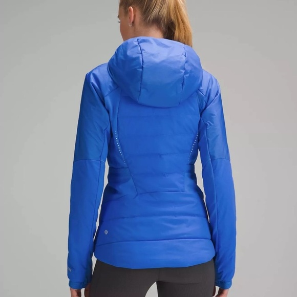 Lululemon Down For It All Jacket Winter Coat Pipe Dream Blue Size 12 NWT - Picture 2 of 16
